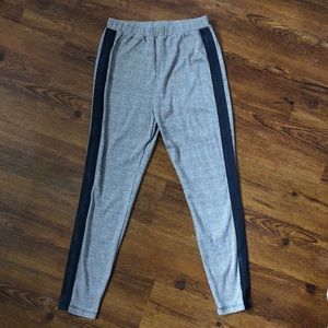 Grey cotton leggings